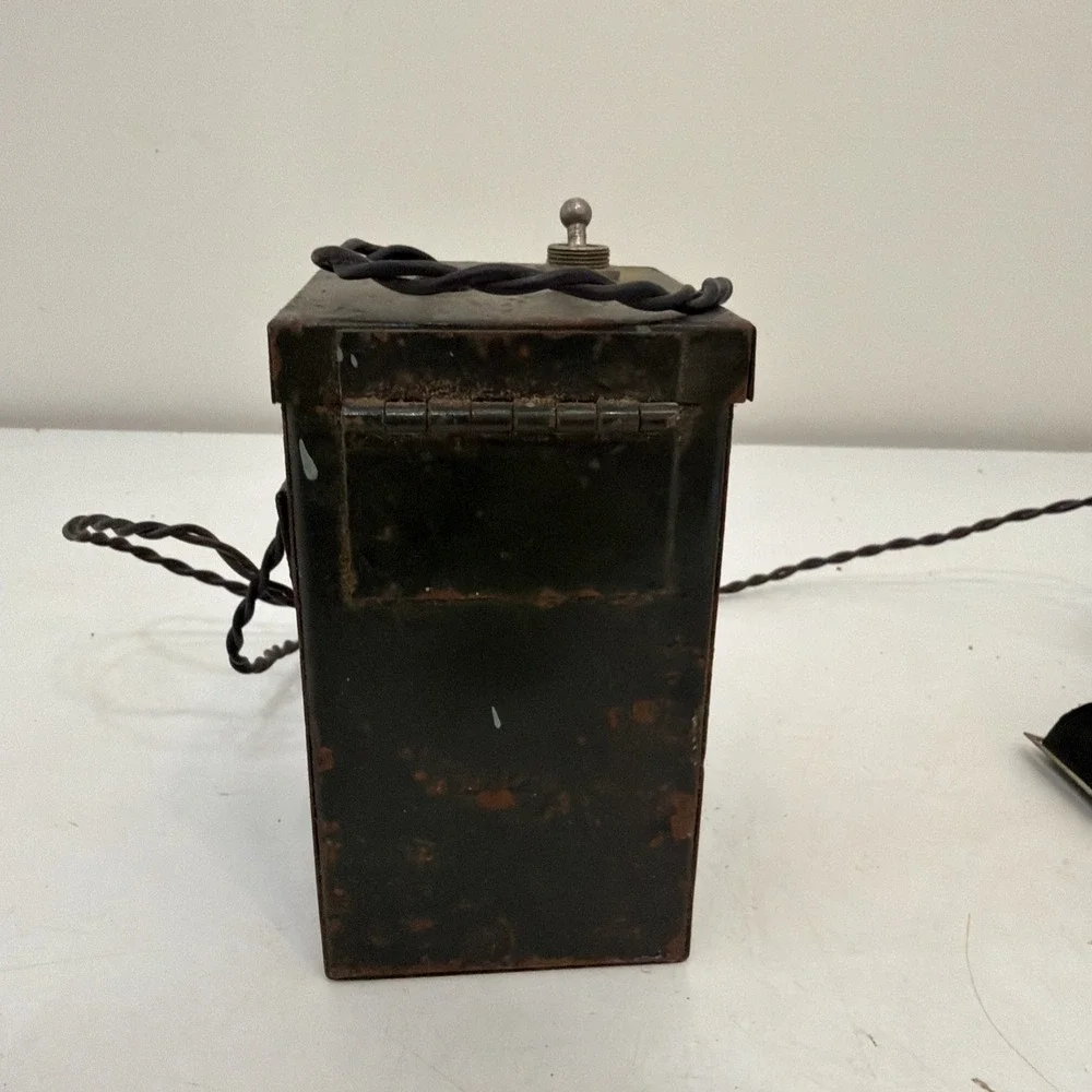 Rare Early Vintage Carpenter Mfg. Co Boston Carpenter Light Battery Operated